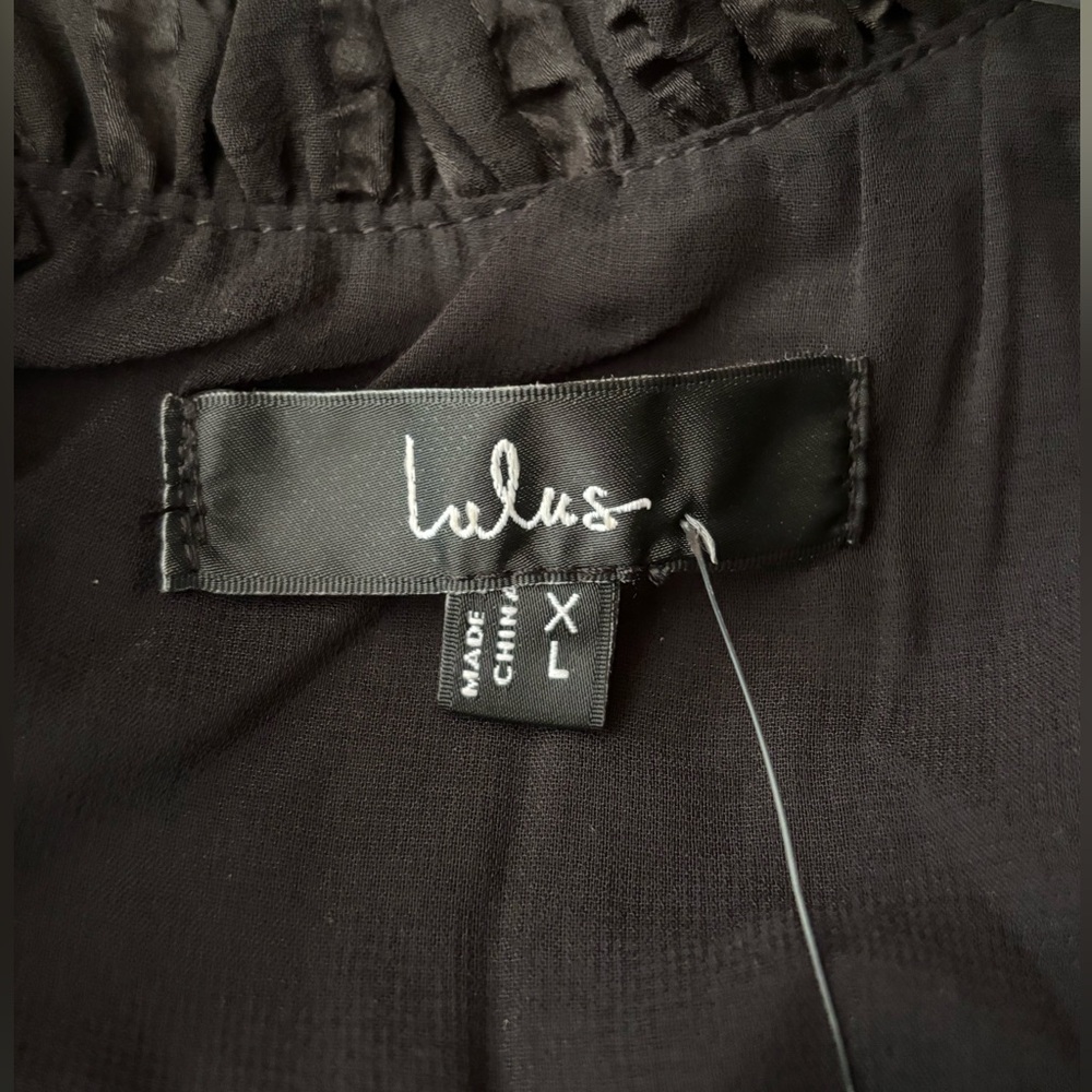 Lulus Black Dress NWT - Picture 11 of 14